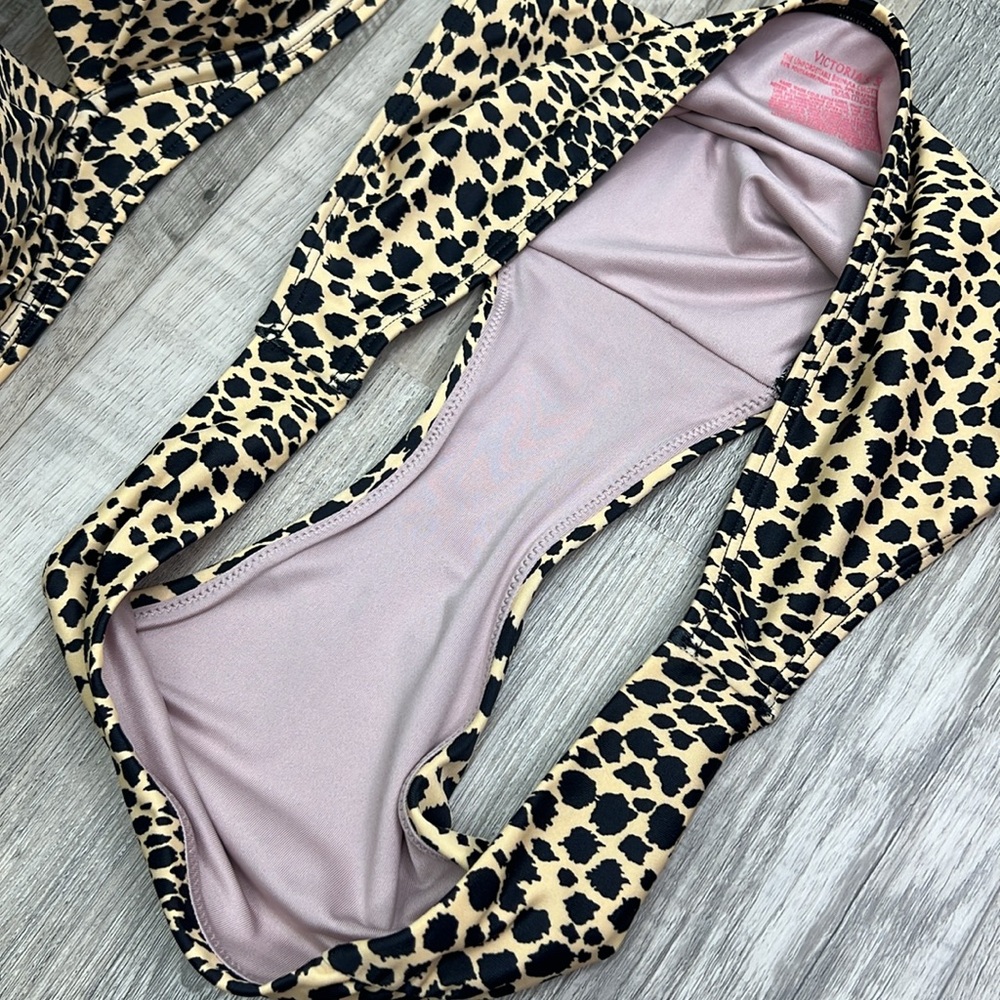 Victoria's Secret NEW Cheetah Animal Print Bikini Swim Set - Picture 7 of 16